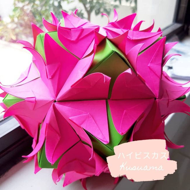 kerajinan kusudama origami