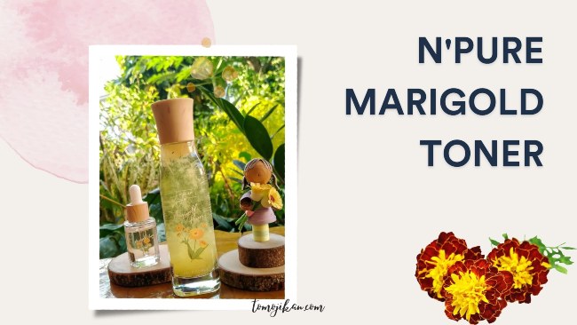 npure marigold face toner