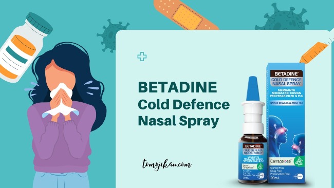 betadine cold defence nasal spray