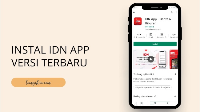 cara instal IDN App