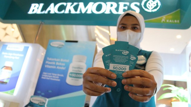 voucer belanja apresiasi tukar botol blackmores