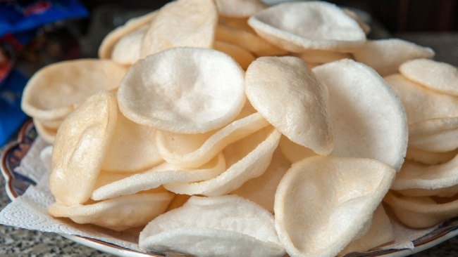 kerupuk udang lezat