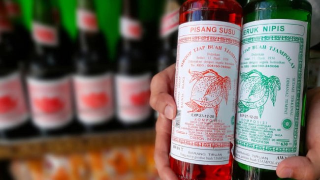sirop tjampolay khas cirebon