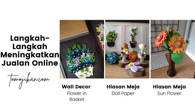 langkah langkah meningkatkan jualan online