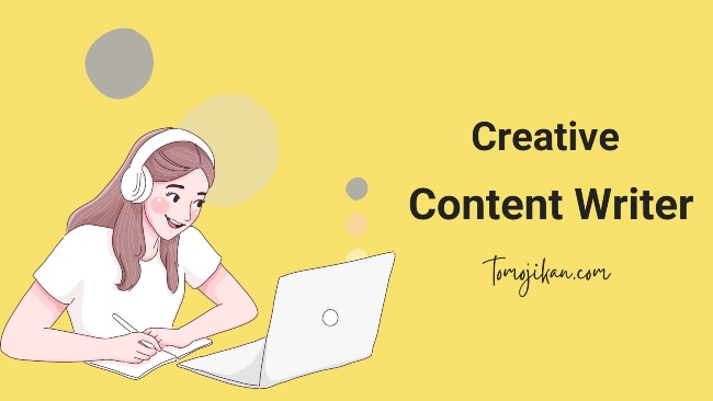 menjadi creative content writer