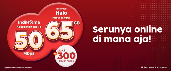 paket internet cepat IndiHome