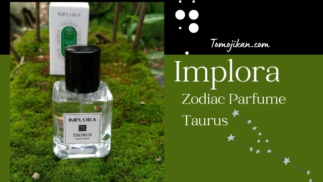 Implora zodiac perfume taurus dengan simbol banteng